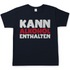 Kann Alkohol enthalten - Herren Shirt Navy