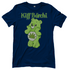 Kiff Bärchi - Glücksbärchi - Damenshirt Navy