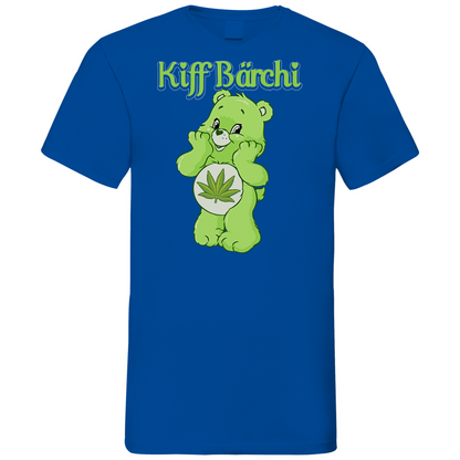 Kiff Bärchi - Glücksbärchi - Herren V-Neck Shirt Royal Blue