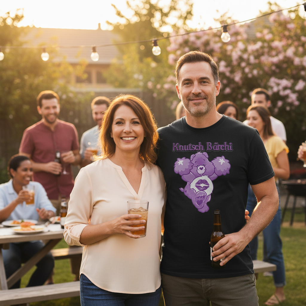 Knutsch Bärchi - Glücksbärchi - Herren Shirt