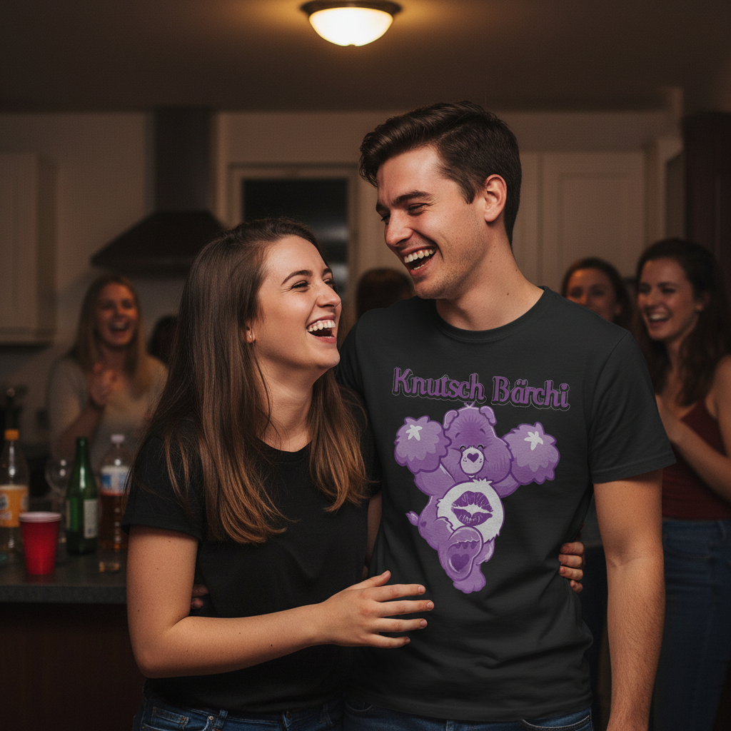 Knutsch Bärchi - Glücksbärchi - Herren Shirt