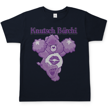 Knutsch Bärchi - Glücksbärchi - Herren Shirt Navy