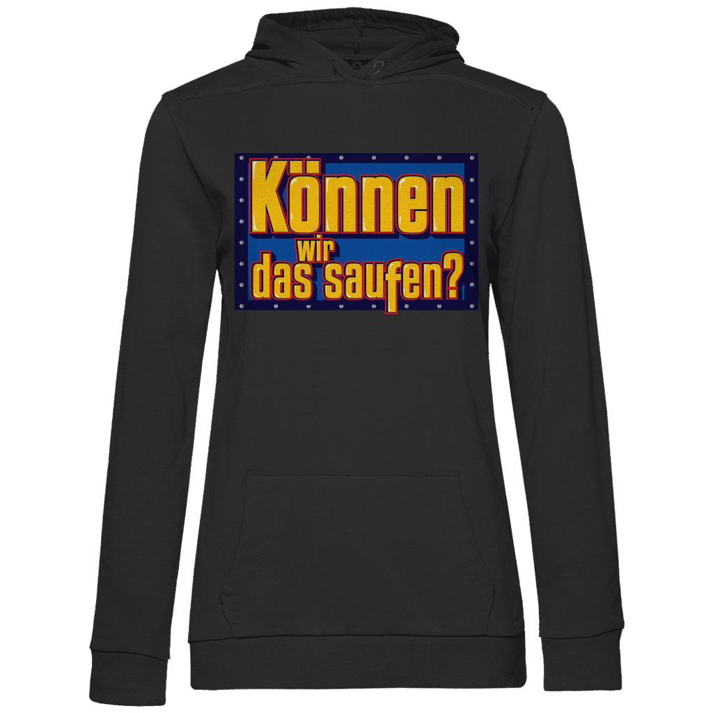 Können wir das saufen? Bob der Baumeister - Damen Hoodie Black