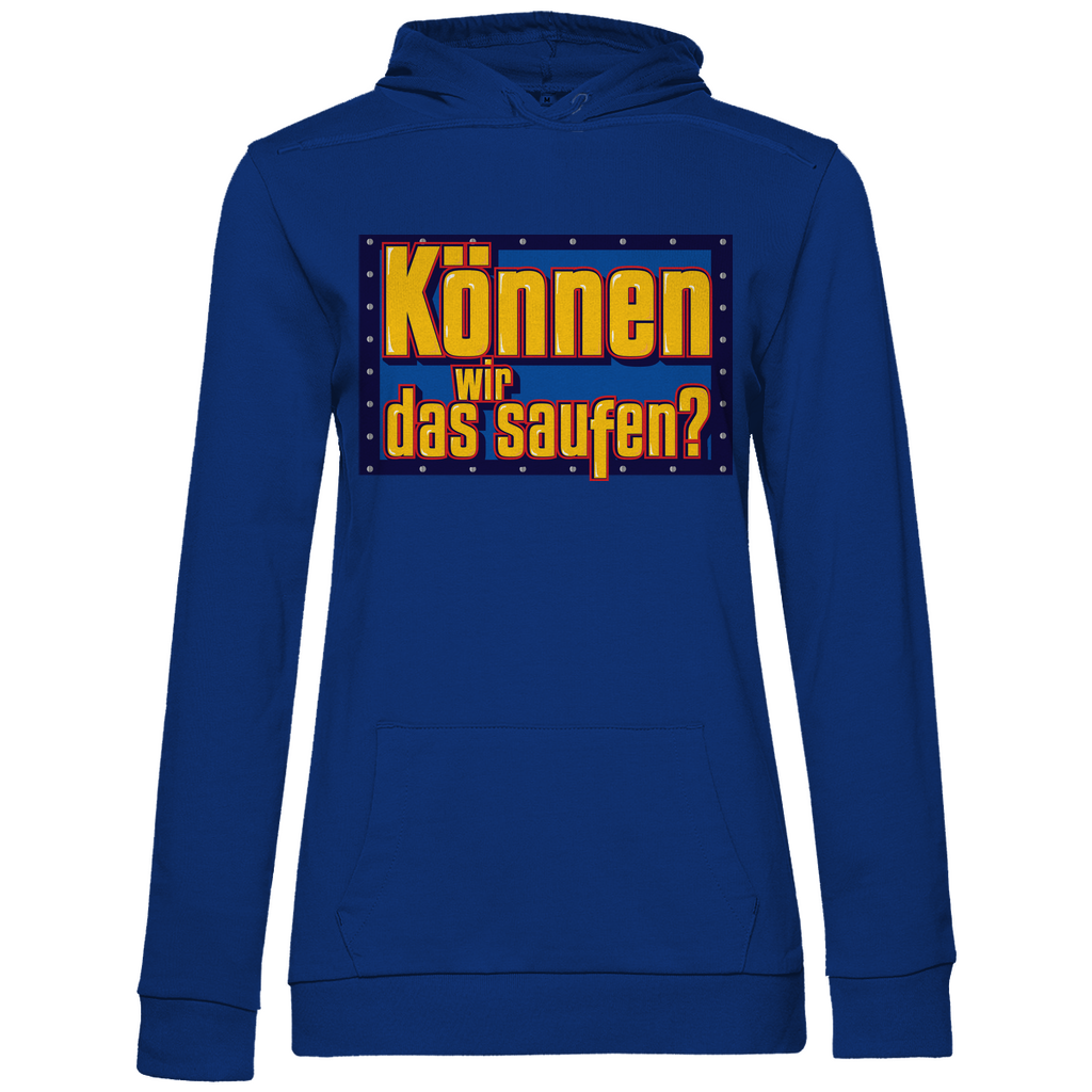 Können wir das saufen? Bob der Baumeister - Damen Hoodie Royal