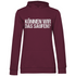 Können wir das saufen? - Damen Hoodie Wine