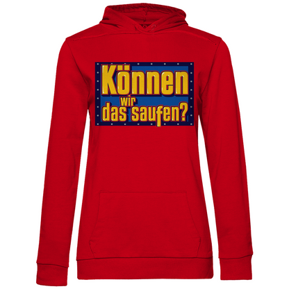 Können wir das saufen? Bob der Baumeister - Damen Hoodie Red