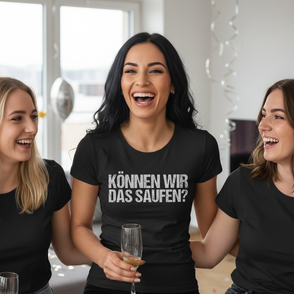 Können wir das saufen? - Damenshirt