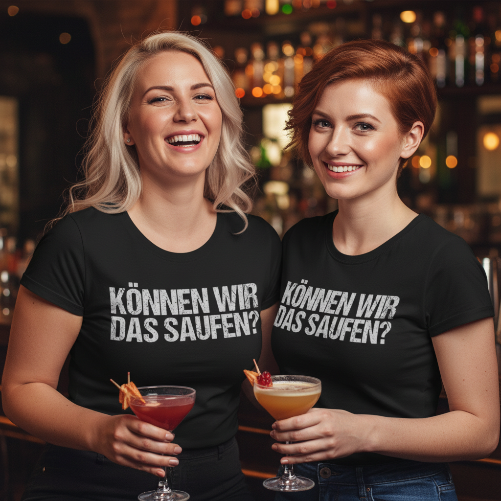 Können wir das saufen? - Damenshirt