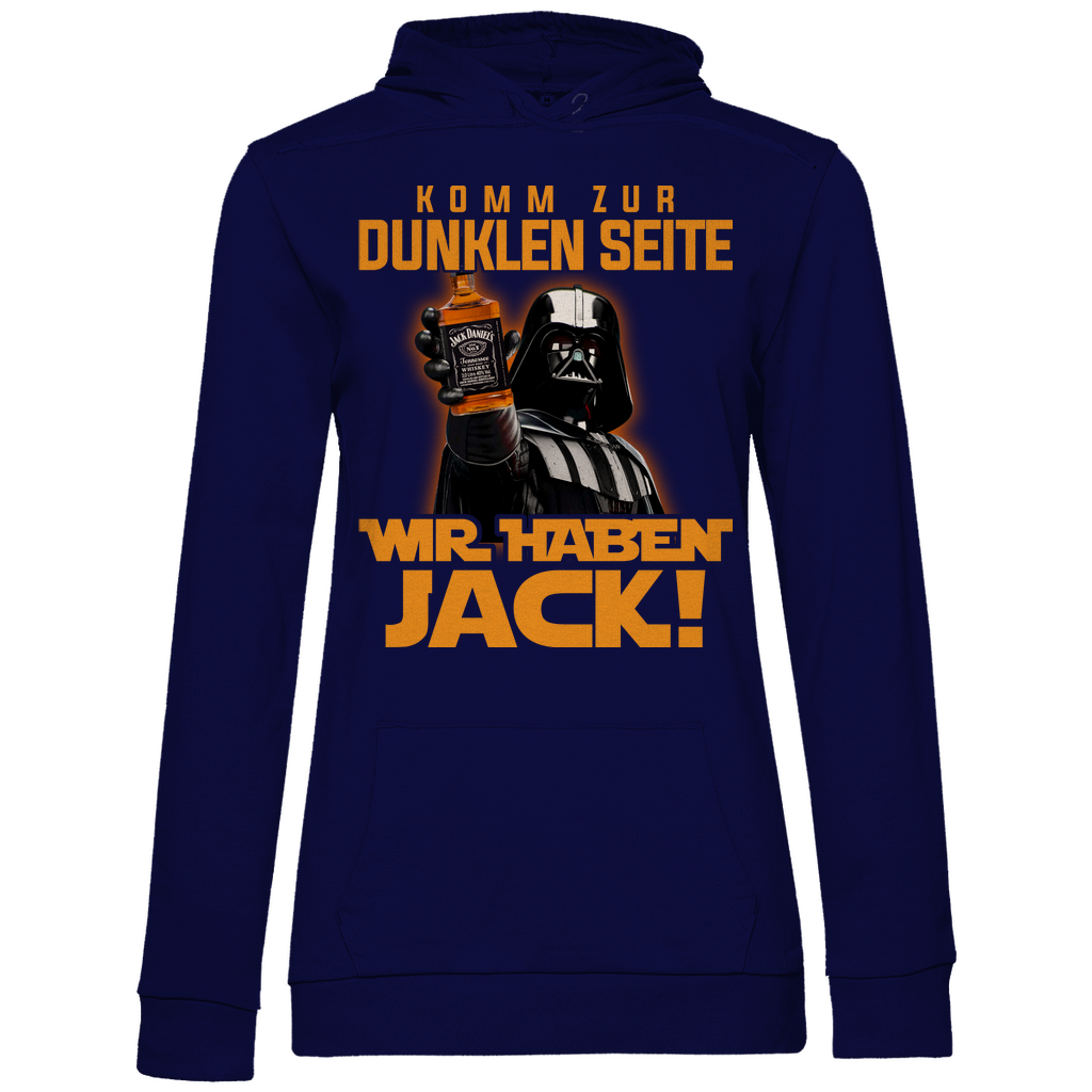 Komm zur dunklen Seite wir haben Jack Darth Vader - Damen Hoodie Navy Blue