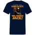 Komm zur dunklen Seite wir haben Jack Darth Vader - Herren V-Neck Shirt Navy