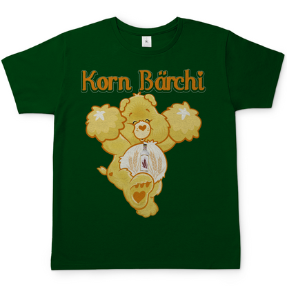 Korn Bärchi - Glücksbärchi - Herren Shirt Bottle Green