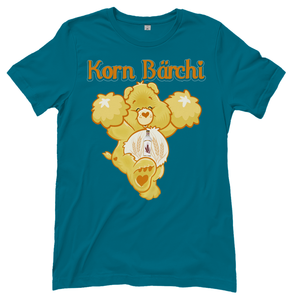 Korn Bärchi - Glücksbärchi - Damenshirt Diva Blue