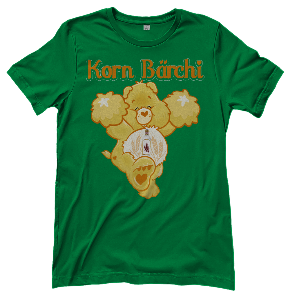 Korn Bärchi - Glücksbärchi - Damenshirt Kelly Green