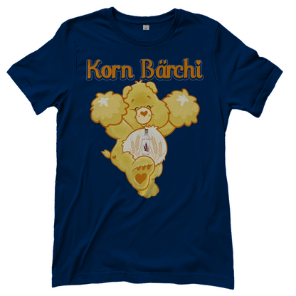 Korn Bärchi - Glücksbärchi - Damenshirt Navy