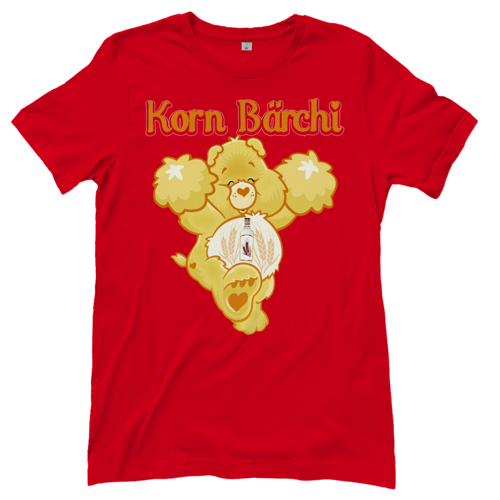 Korn Bärchi - Glücksbärchi - Damenshirt Red