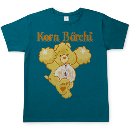 Korn Bärchi - Glücksbärchi - Herren Shirt Diva Blue
