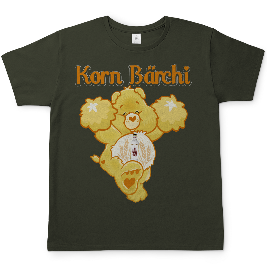 Korn Bärchi - Glücksbärchi - Herren Shirt Urban Khaki