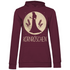 Mond Prinzessin - Kornröschen - Damen Hoodie Wine