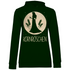 Mond Prinzessin - Kornröschen - Damen Hoodie Forest Green
