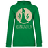 Mond Prinzessin - Kornröschen - Damen Hoodie Kelly Green