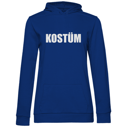 Kostüm - Damen Hoodie Royal