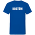 Kostüm - Herren V-Neck Shirt Royal Blue