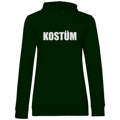 Kostüm - Damen Hoodie Forest Green