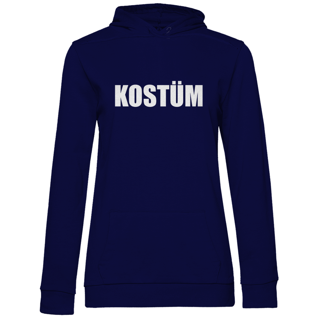 Kostüm - Damen Hoodie Navy Blue