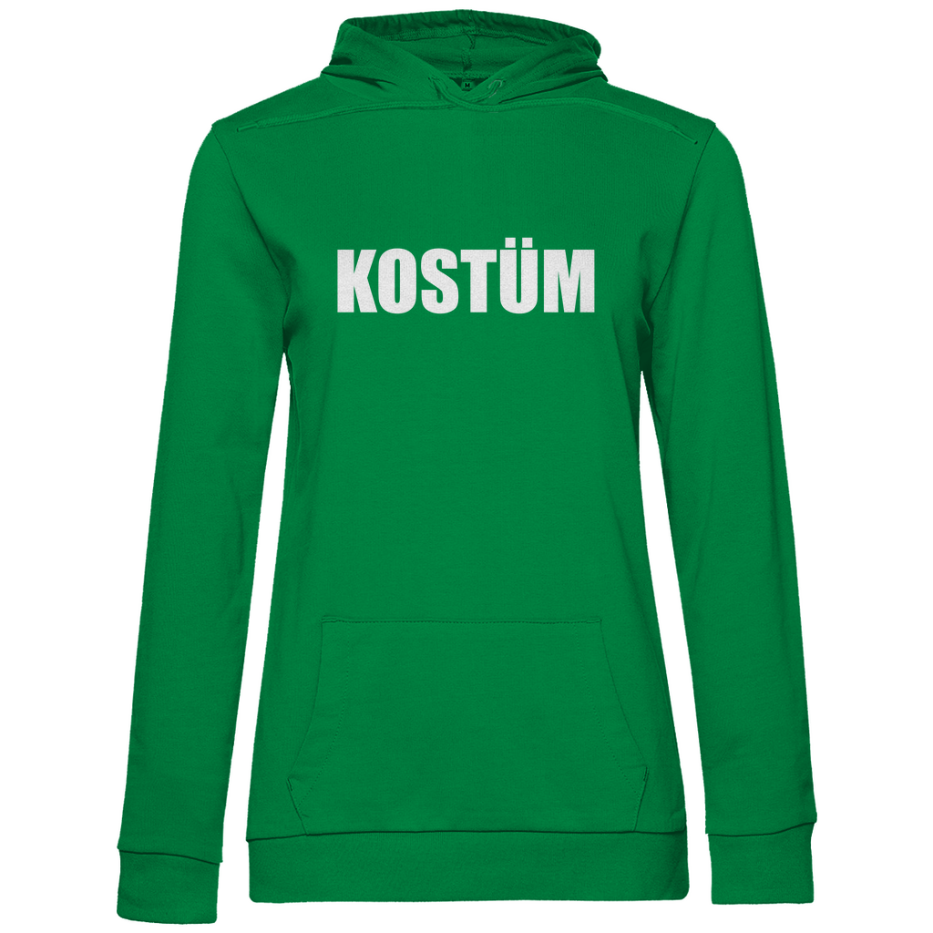Kostüm - Damen Hoodie Kelly Green