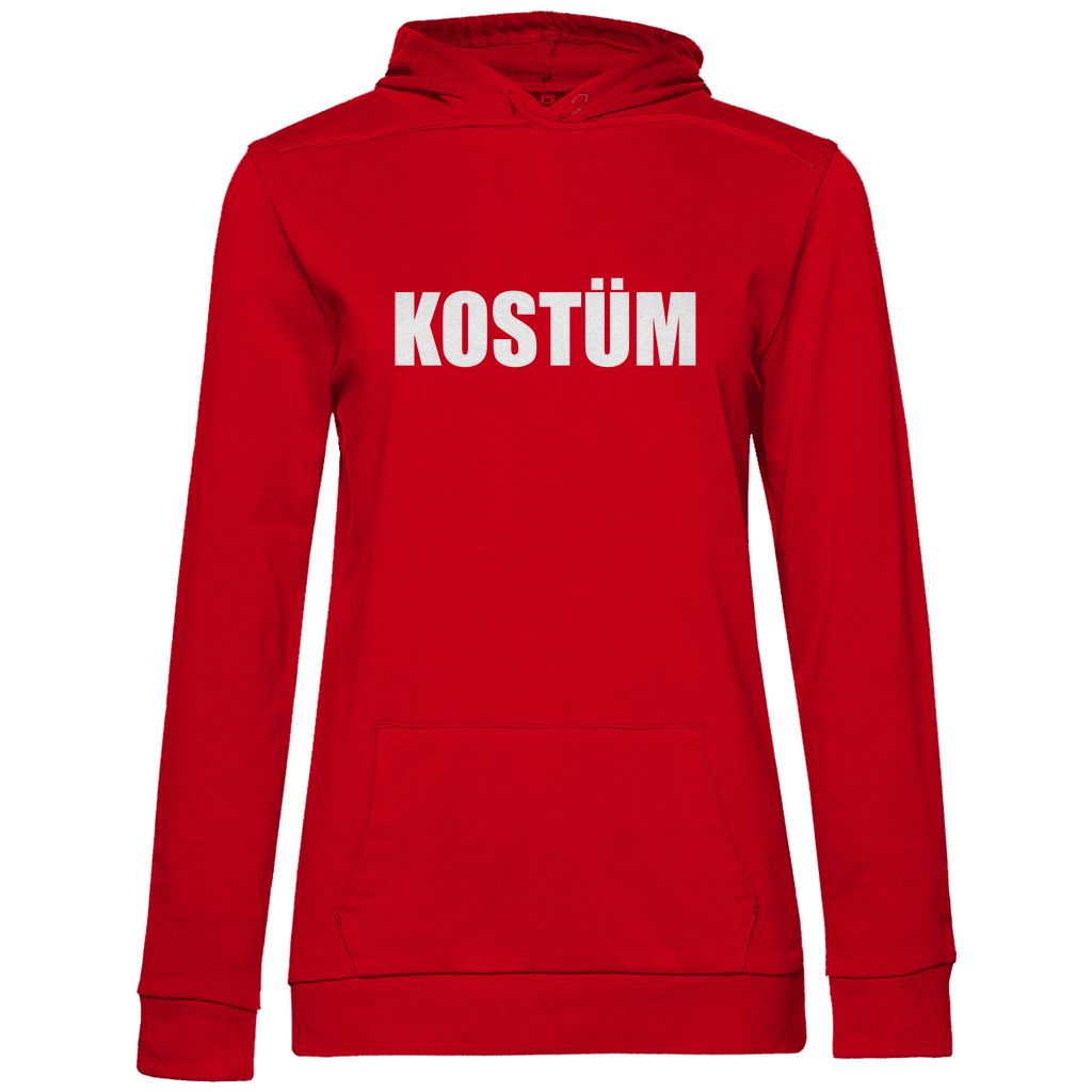 Kostüm - Damen Hoodie Red