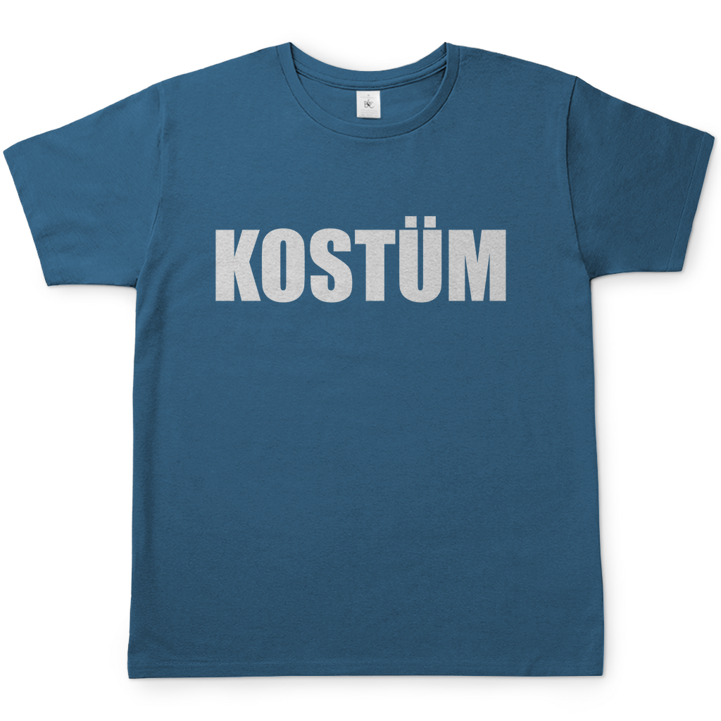 Kostüm - Herren Shirt Stone Blue