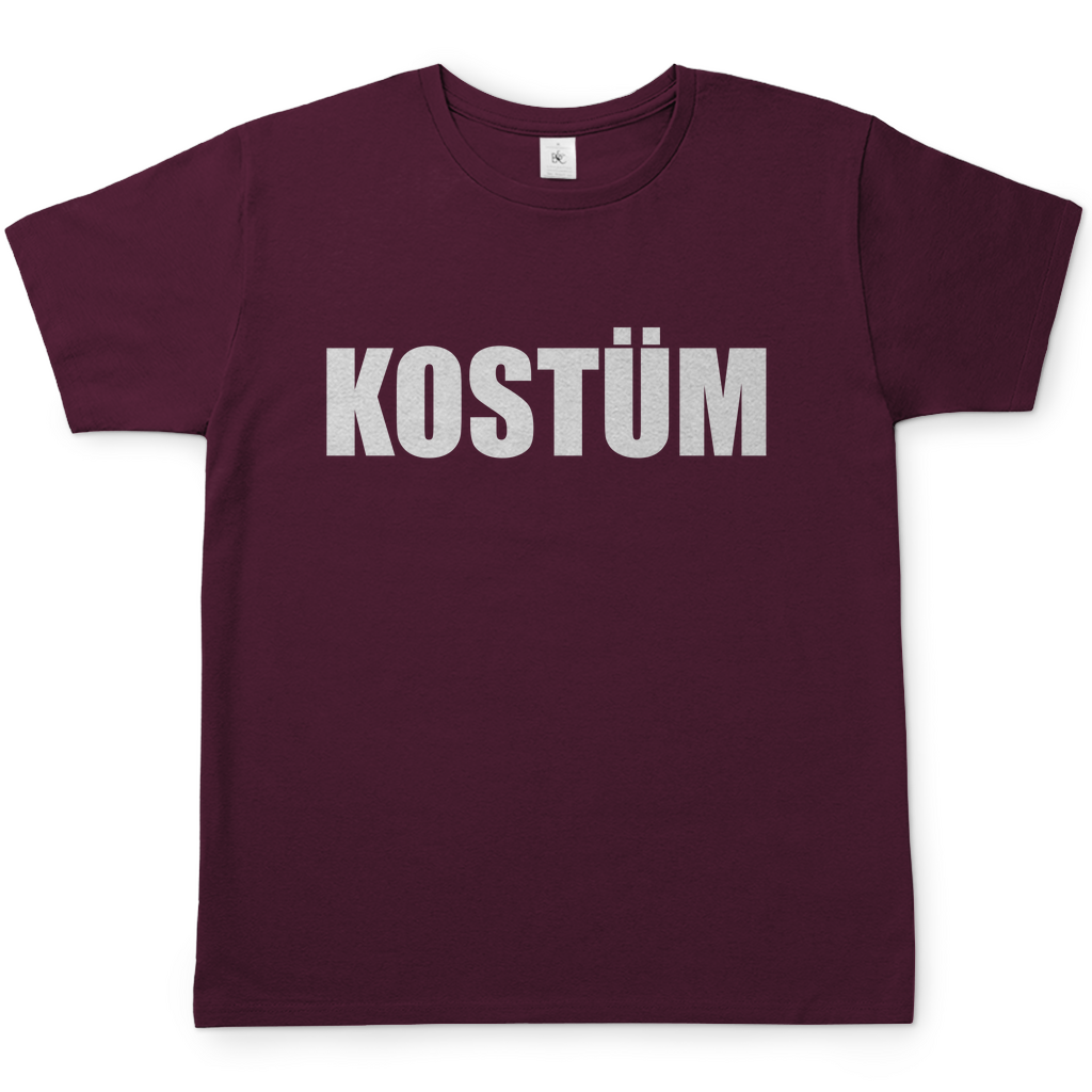 Kostüm - Herren Shirt Burgundy
