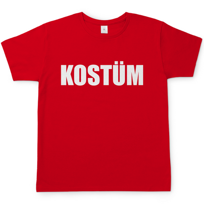 Kostüm - Herren Shirt Red