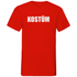 Kostüm - Herren V-Neck Shirt Red