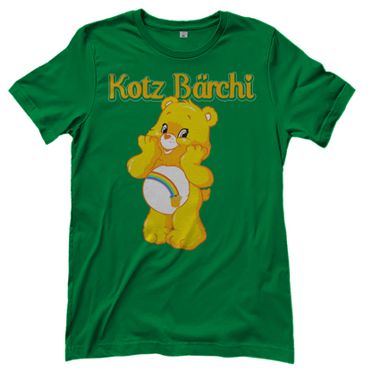 Kotz Bärchi - Glücksbärchi - Damenshirt Kelly Green
