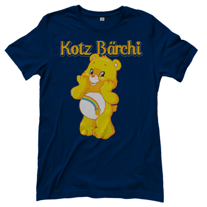 Kotz Bärchi - Glücksbärchi - Damenshirt Navy