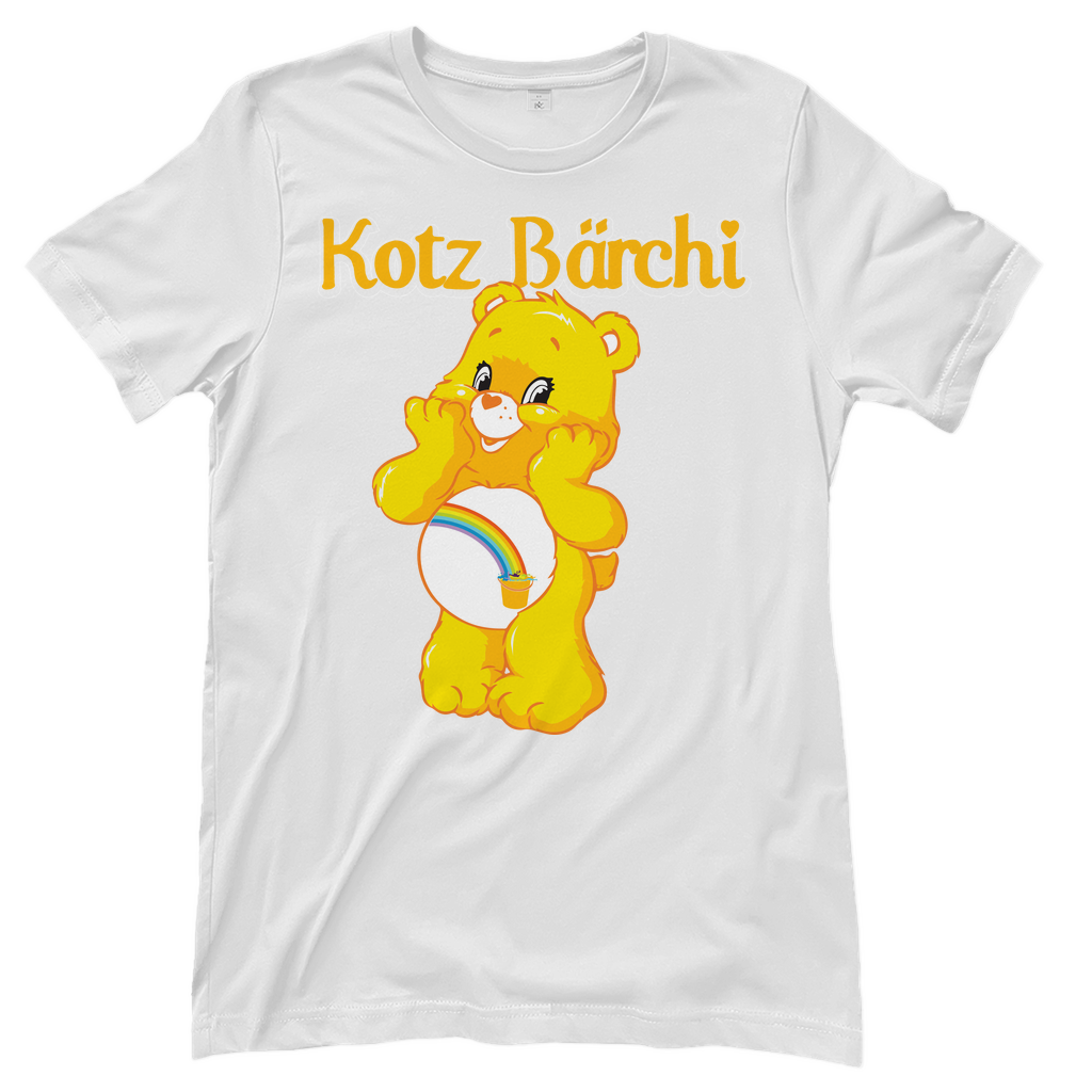 Kotz Bärchi - Glücksbärchi - Damenshirt White