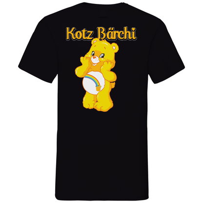 Kotz Bärchi - Glücksbärchi - Herren V-Neck Shirt Black