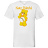 Kotz Bärchi - Glücksbärchi - Herren V-Neck Shirt White