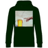 Gottes Hand mit Bier - Unisex Hoodie Forest Green