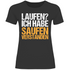 Laufen? Ich habe saufen verstanden - Damenshirt Black