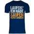 Laufen? Ich habe saufen verstanden - Herren Shirt Navy