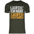 Laufen? Ich habe saufen verstanden - Herren Shirt Urban Khaki