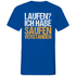 Laufen? Ich habe saufen verstanden - Herren V-Neck Shirt Royal Blue