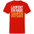 Laufen? Ich habe saufen verstanden - Herren V-Neck Shirt Red