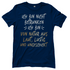 Ich bin nicht betrunken ich bin von Natur aus laut lustig und ungeschickt - Damenshirt Navy