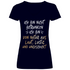 Ich bin nicht betrunken ich bin von Natur aus laut lustig und ungeschickt - V-Neck Damenshirt Deep Navy