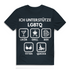 ICH UNTERSTÜTZE LGBTQ – Likör, Grill, Bier, Titten, Quickie – Herren Premium Bio T-Shirt Dark Grey Solid