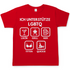 ICH UNTERSTÜTZE LGBTQ – Likör, Grill, Bier, Titten, Quickie – Herren T-Shirt Red