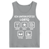 ICH UNTERSTÜTZE LGBTQ – Likör, Grill, Bier, Titten, Quickie – Herren Tank Top Sport Grey